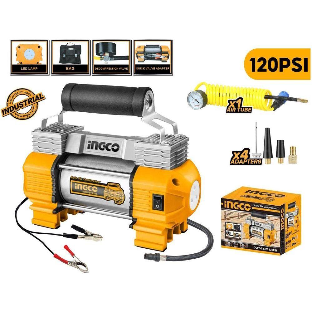Ingco AAC2508 12V Cordless Inflator 120psi - KHM Megatools Corp. Ingco AAC2508 12V Cordless Inflator 120psi - KHM Megatools Corp.